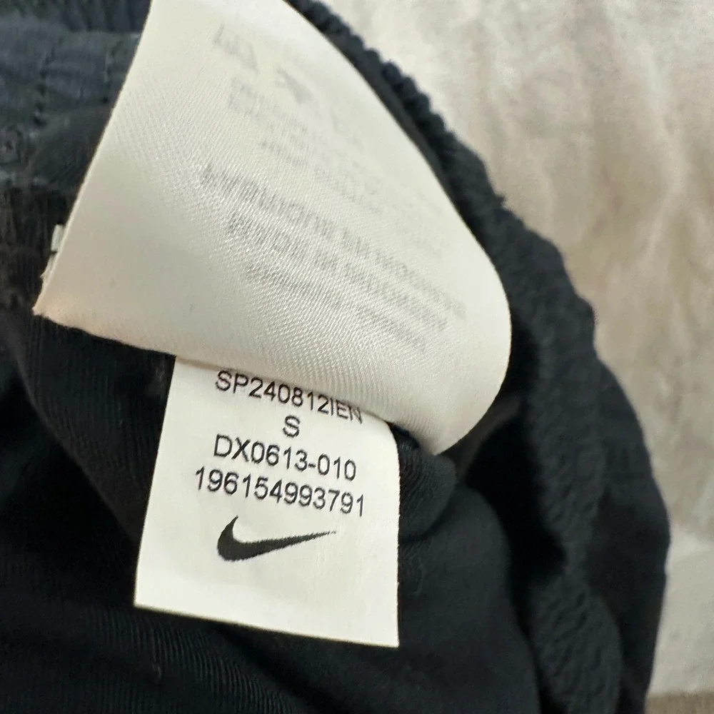 Nike Mens Sportswear Ripstop Cargo Pants Black DX0613-010 Size Small